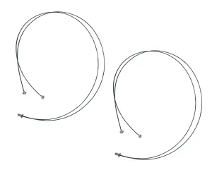 Heavy Duty Turtlebug Tarp Pole Cable, set of 2