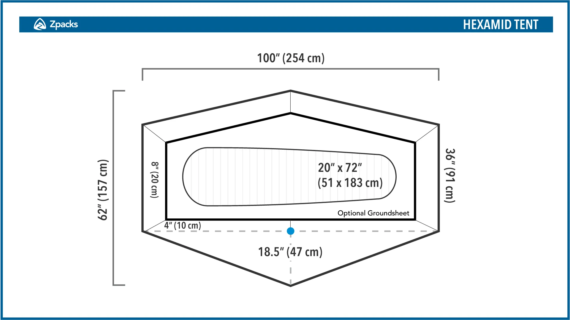 Hexamid Tent