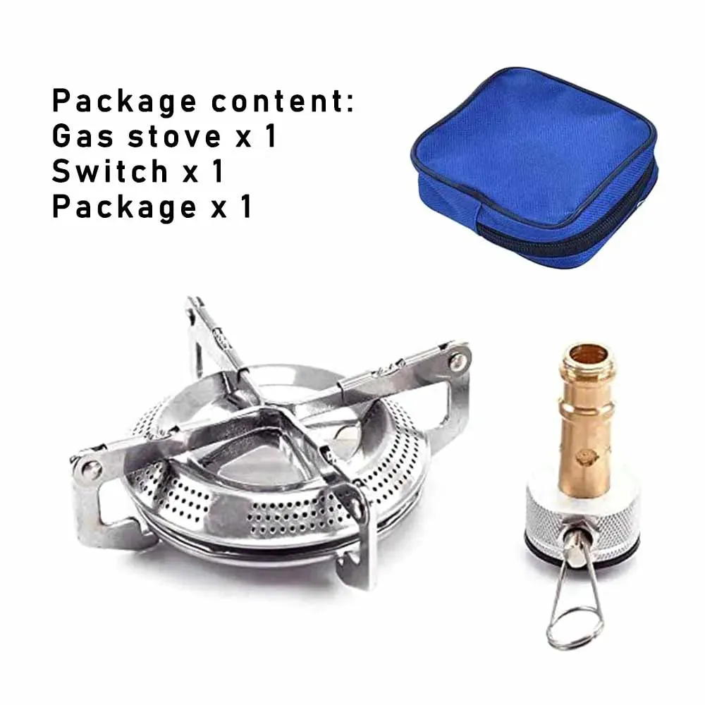 High-end Camping Picnic Stove Cooking Electronic Outdoor Windproof Hikingmountaineering Flash discount Foldable Head Gas Backpack Stove Camping Portable