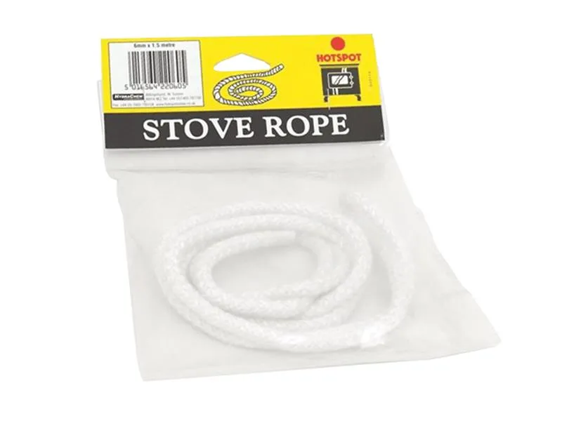 Hotspot Stove Rope 6mm x 25m Reel