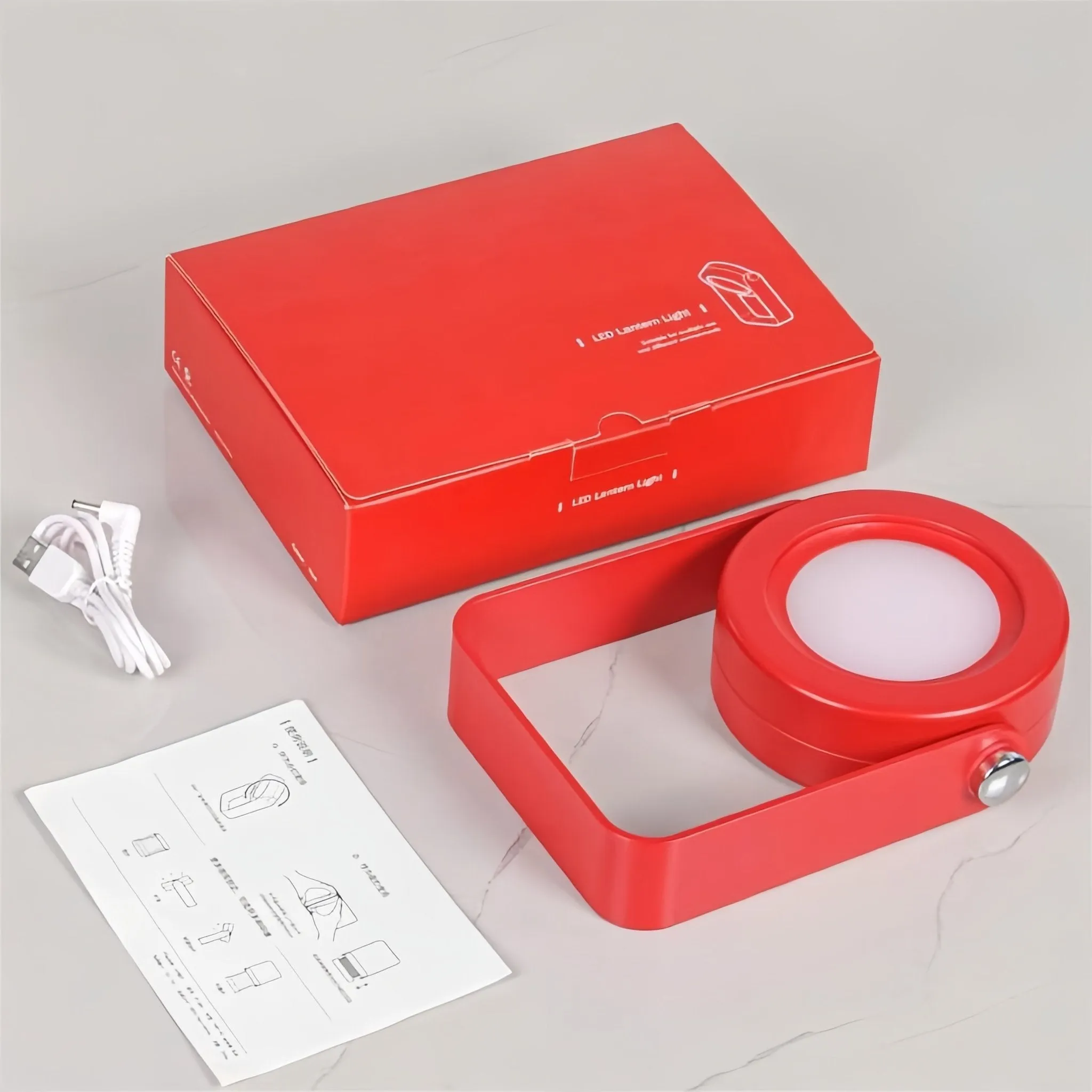 Innovative Rechargeable Lantern and Table Lamp - Versatile Lighting Solution