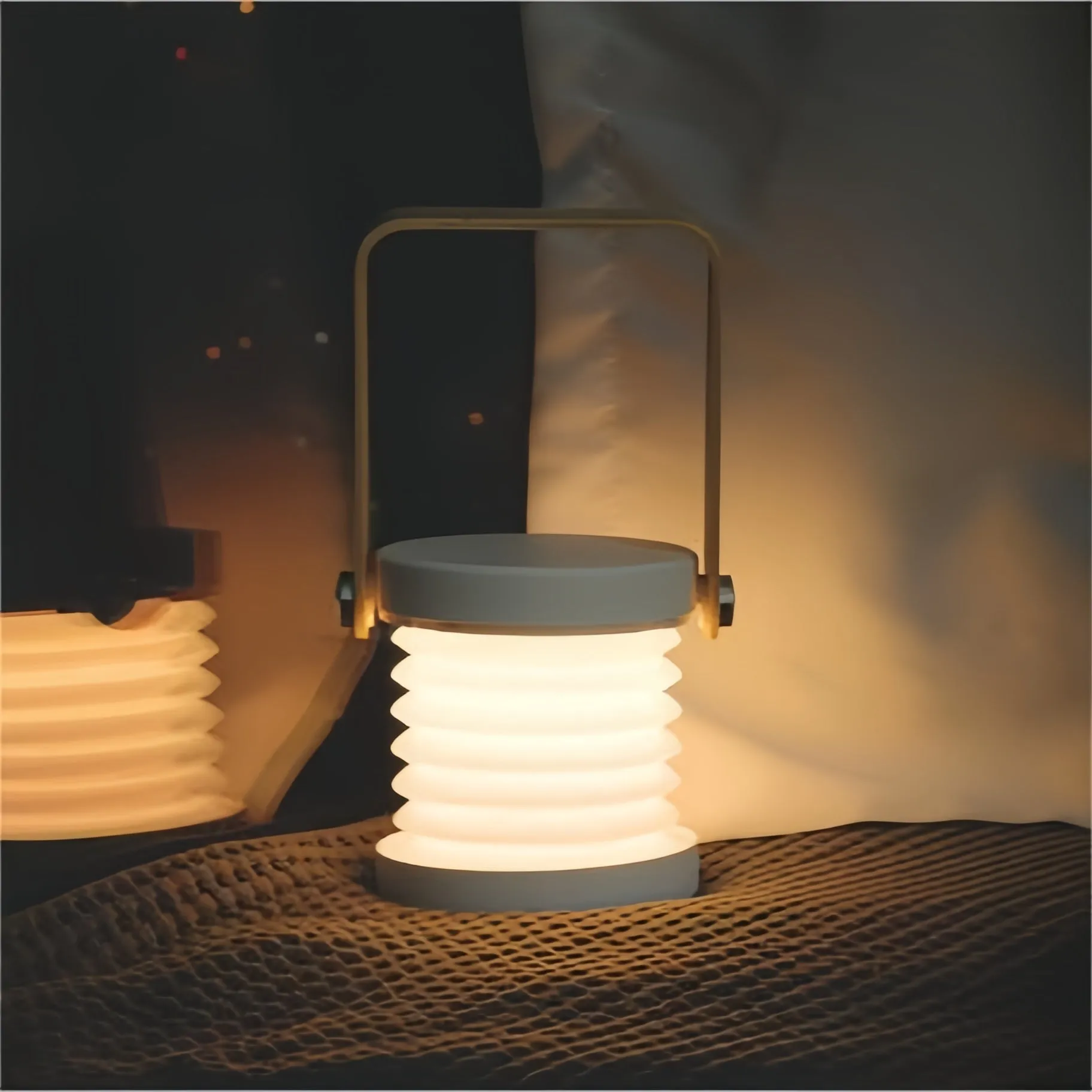 Innovative Rechargeable Lantern and Table Lamp - Versatile Lighting Solution