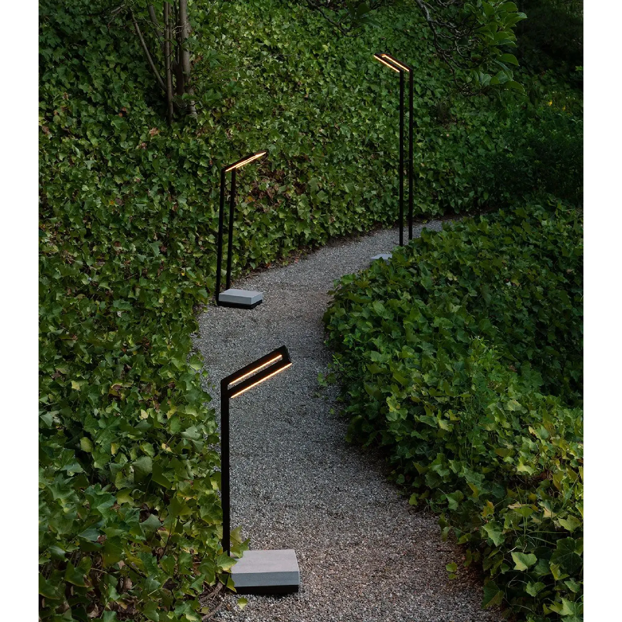 Iron Outdoor Ground Lantern | Unopiu Tratto