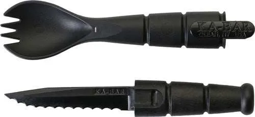 Ka-bar Mil-spec Spork/knife - 3 Pack Od Green/black/brown