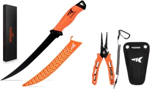 KastKing Speed Demon Pro 9" Fillet Knife and Cutthroat 7" Fishing Pliers
