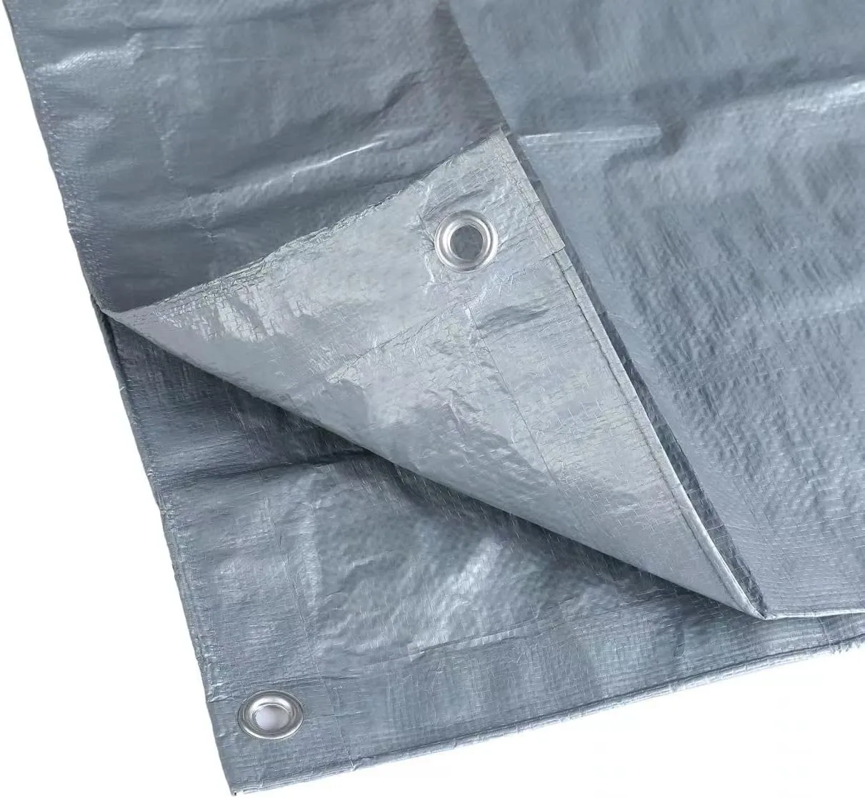 KAV - Tarpaulin waterproof heavy duty 130 GSM LARGE - 6M x 9 M (20ftx 30 FT) with Eyelets ground sheet Multifunctional Quality Cover Tarp