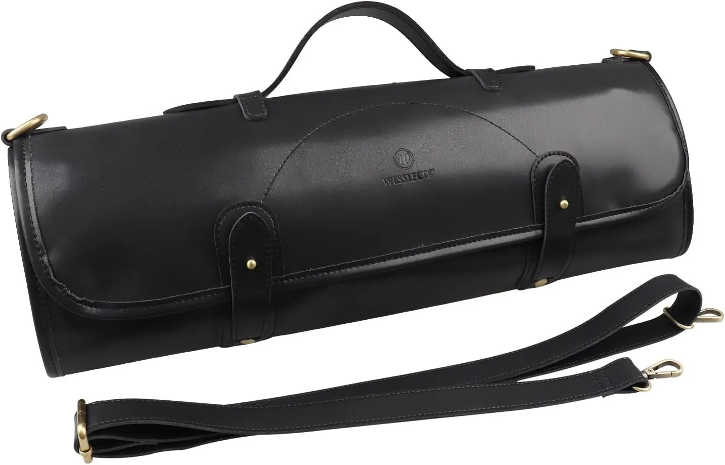 Kitchen Chef Knife Roll Bag Portable Cooking Shoulder Bag 11 Pocket Cooking Chef Knife Storage Pocket Gift for Cooking Enthusiasts
