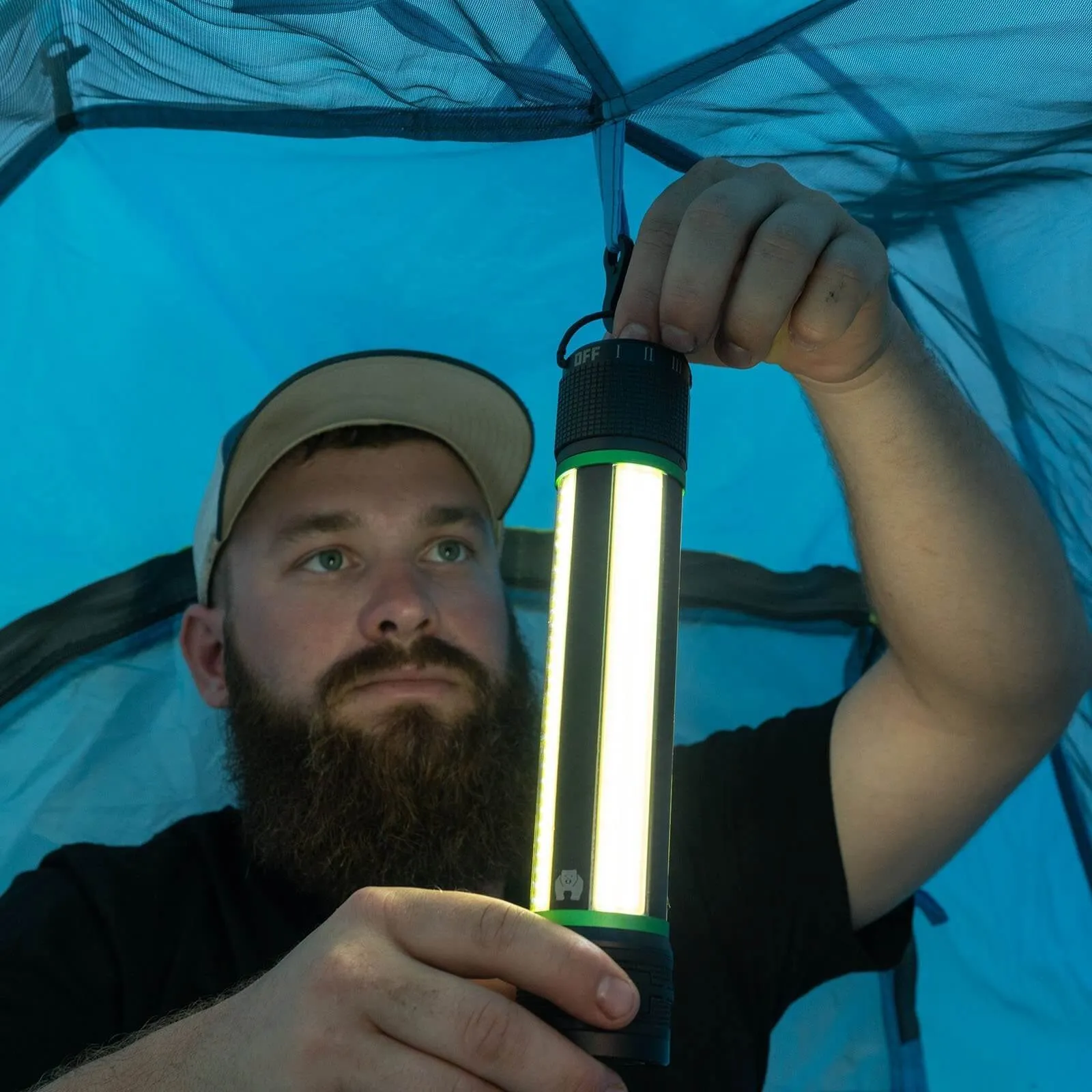 Kodiak® Rechargeable Kuadrant® 2000 Lumen COB LED Lantern