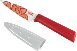 KUHN RIKON Colori®  Serrated Knife 4" (tomato)