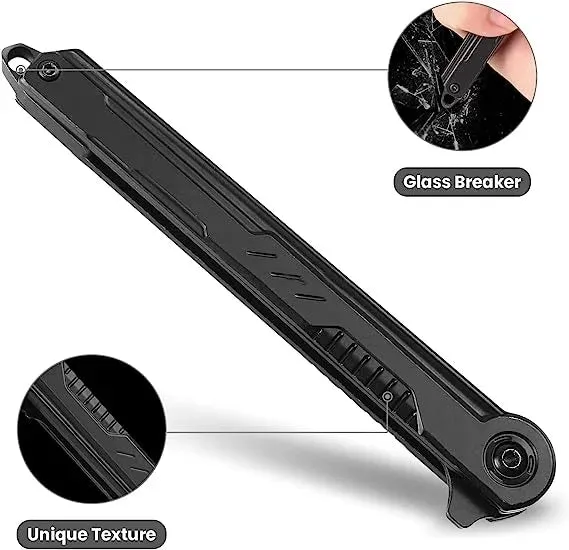 🔥Last Day Promotion - 40% OFF🔥M390 D2 Steel Sharp Tanto Folding Knife