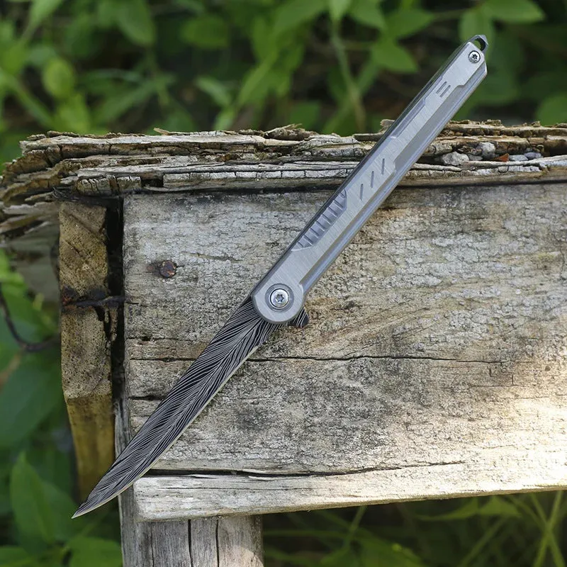 🔥Last Day Promotion - 40% OFF🔥M390 D2 Steel Sharp Tanto Folding Knife