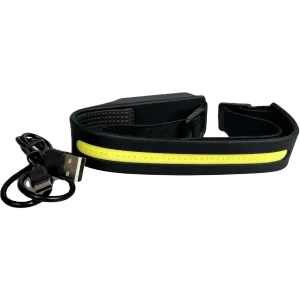 LED Headlamp Dual Output With Sensor Rechargeable