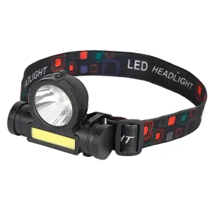 LED Headlight Super Bright Head Torch with 3 Lighting Modes