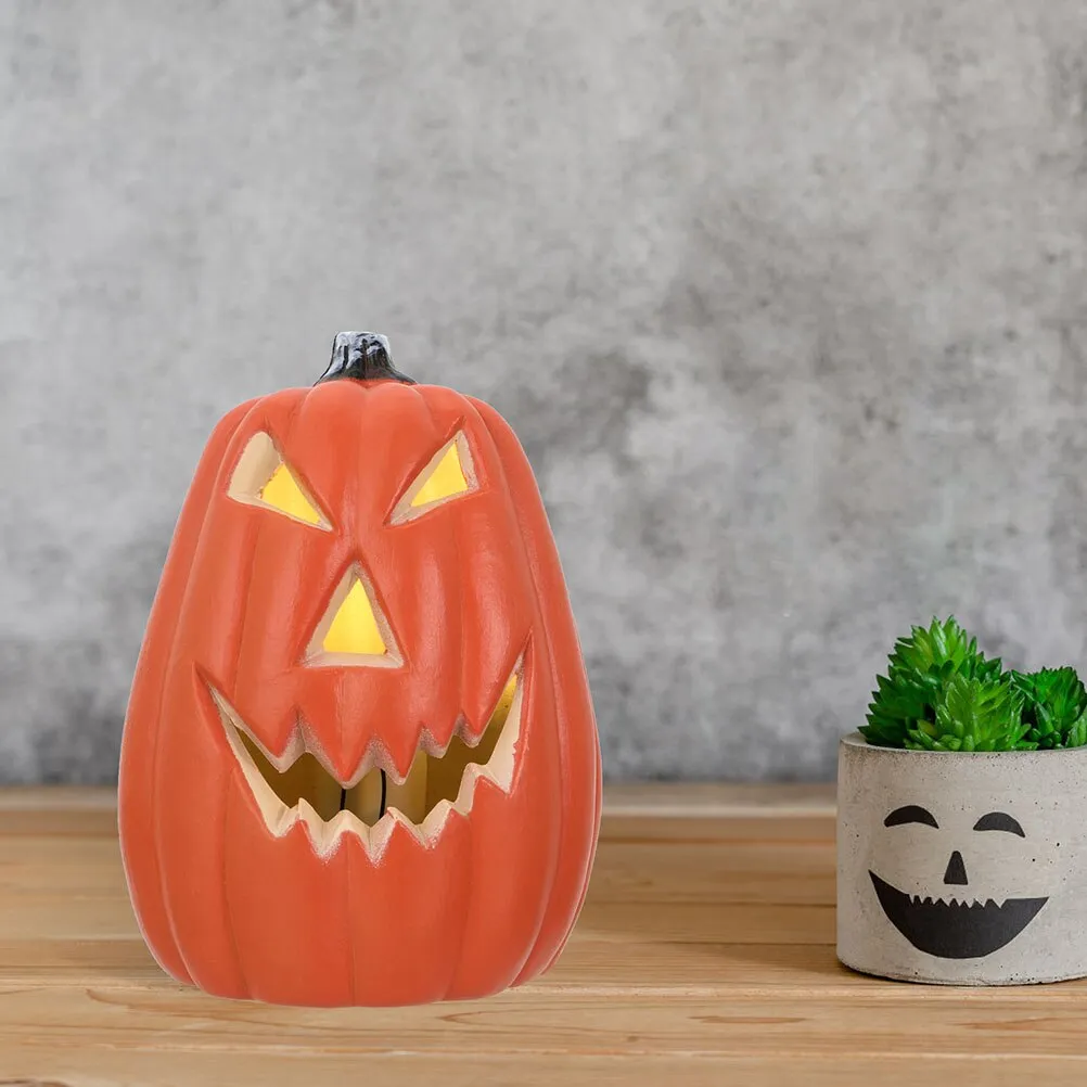 LED Jack-o-lantern Halloween Lights Pumpkin Lamps Decors Home Outdoor Party Funny Festival