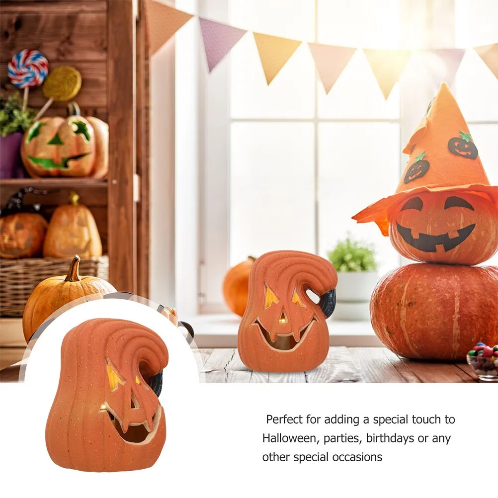 LED Jack-o-lantern Halloween Lights Pumpkin Lamps Decors Home Outdoor Party Funny Festival