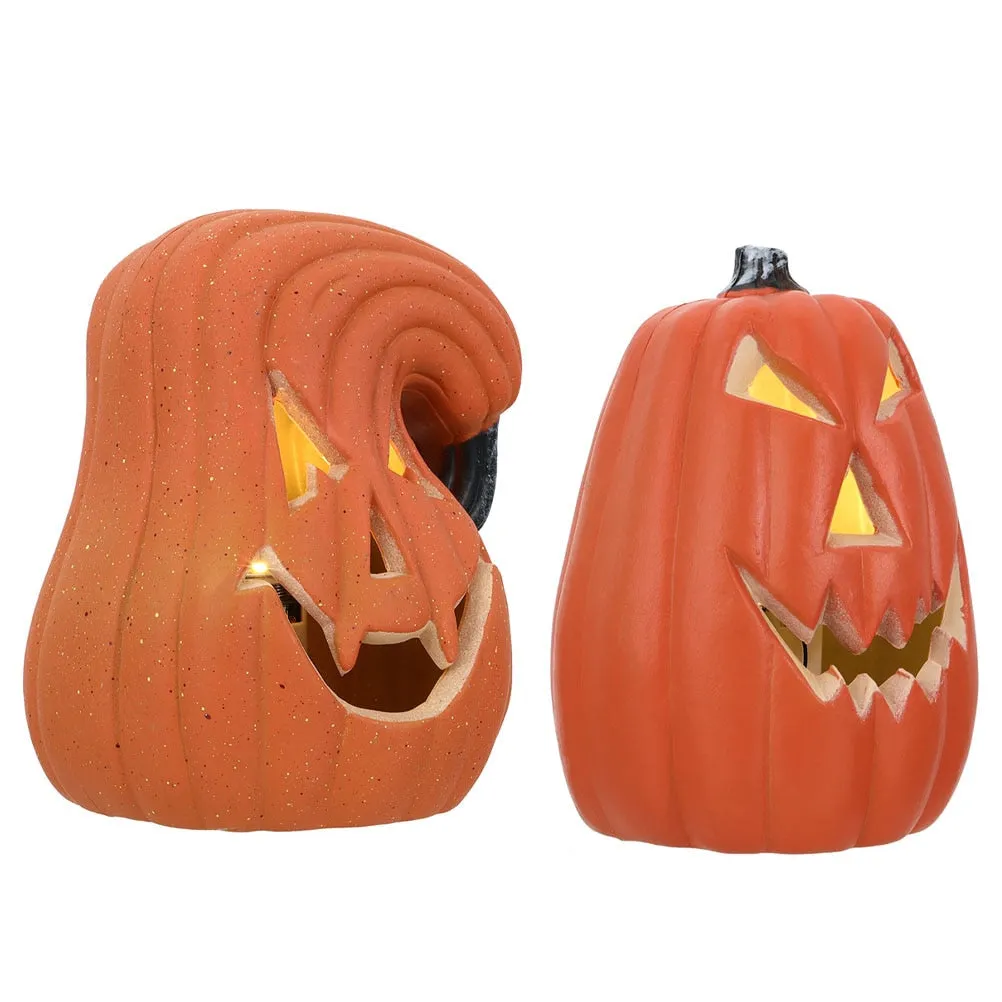 LED Jack-o-lantern Halloween Lights Pumpkin Lamps Decors Home Outdoor Party Funny Festival