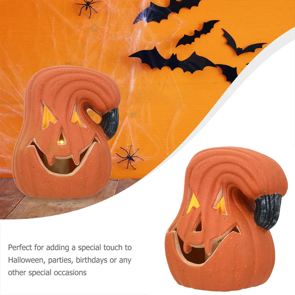 LED Jack-o-lantern Halloween Lights Pumpkin Lamps Decors Home Outdoor Party Funny Festival