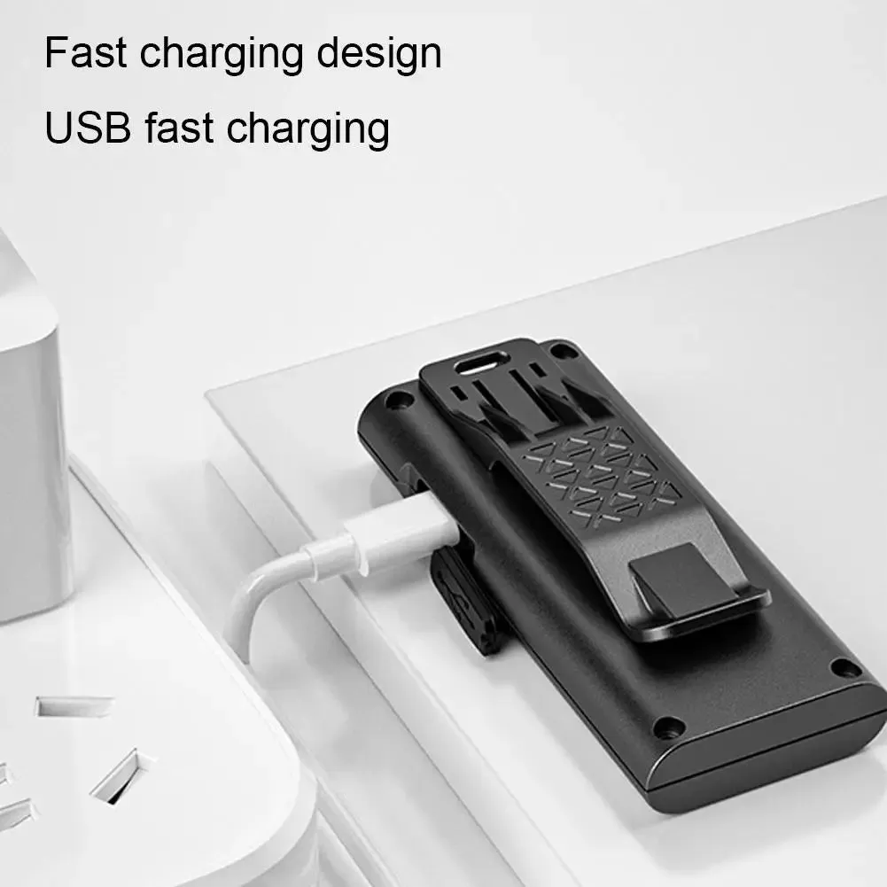 LED Safety Lights - USB Rechargeable Clip-On Collar Light for Running, Camping, Cycling, and Hands-Free Night Activities