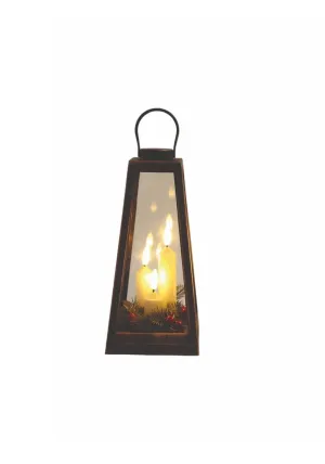 Led Taper Candle Lantern