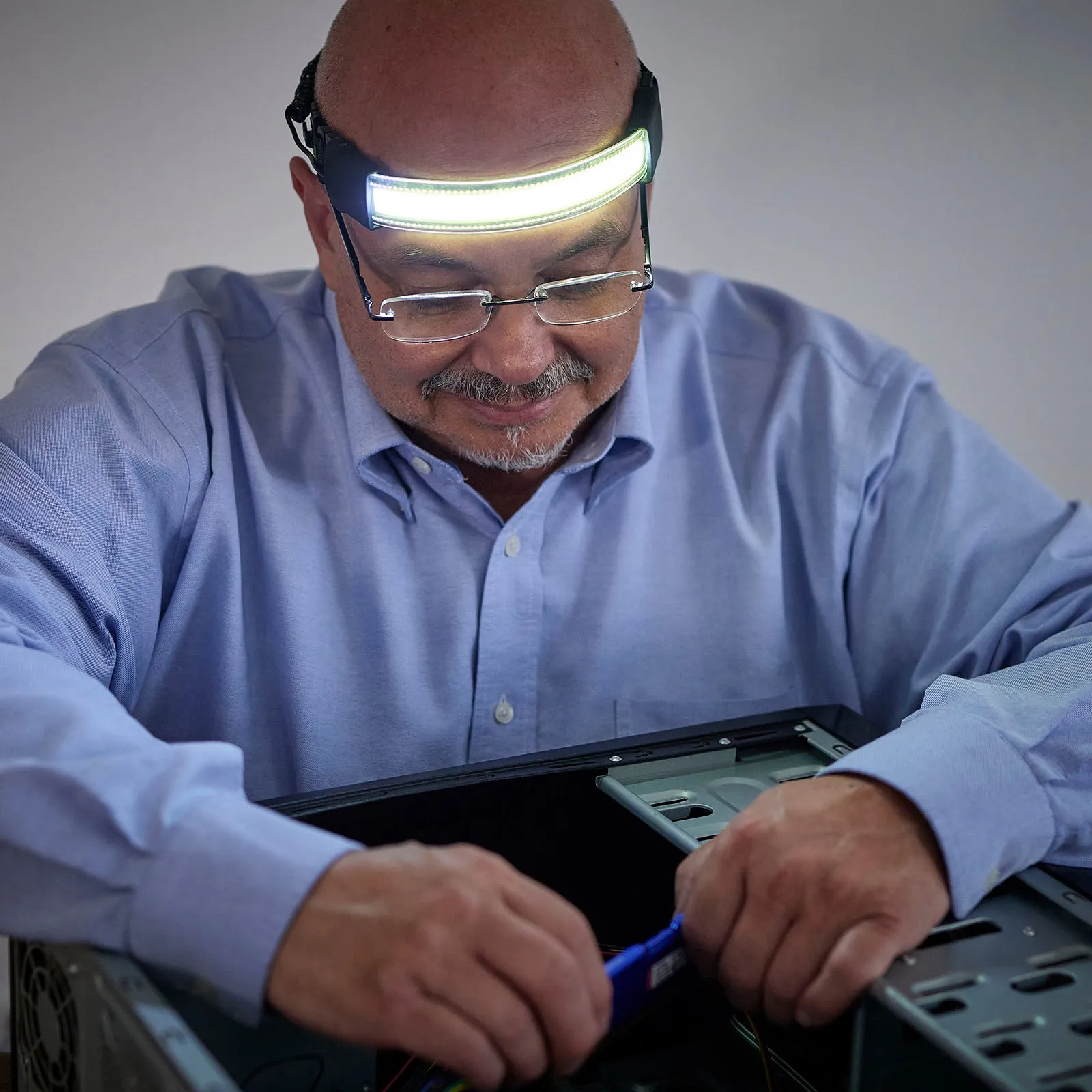 LitezAll Briteband Headlamp   4-Mode Headlamp