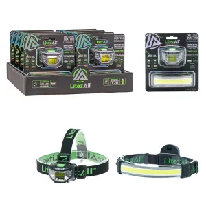 LitezAll Briteband Headlamp   4-Mode Headlamp