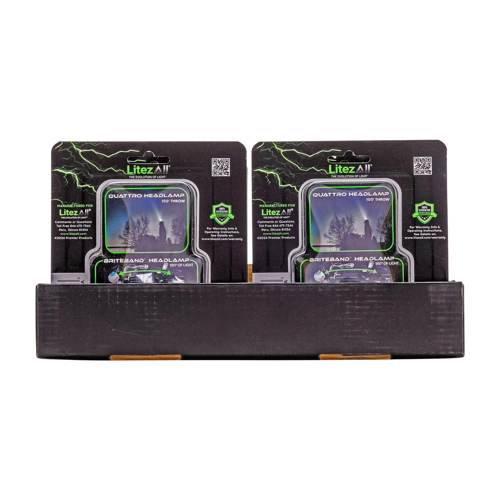 LitezAll Briteband Headlamp   4-Mode Headlamp