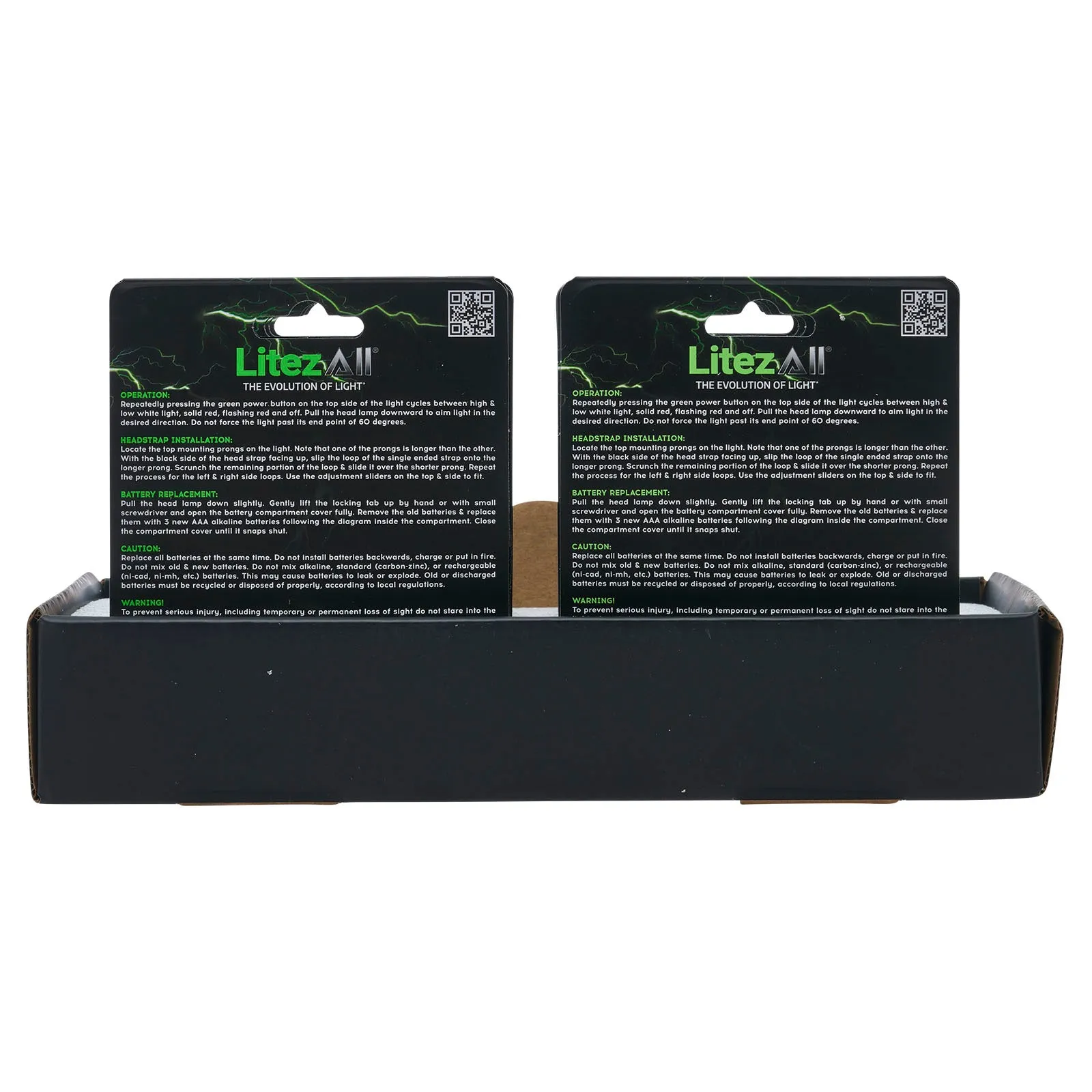 LitezAll Quattro 4 Mode LED Head Lamp