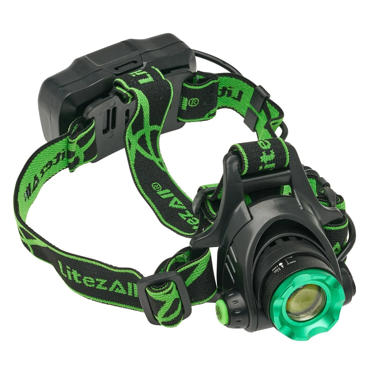 LitezAll Rechargeable 1300 Lumen Head Lamp