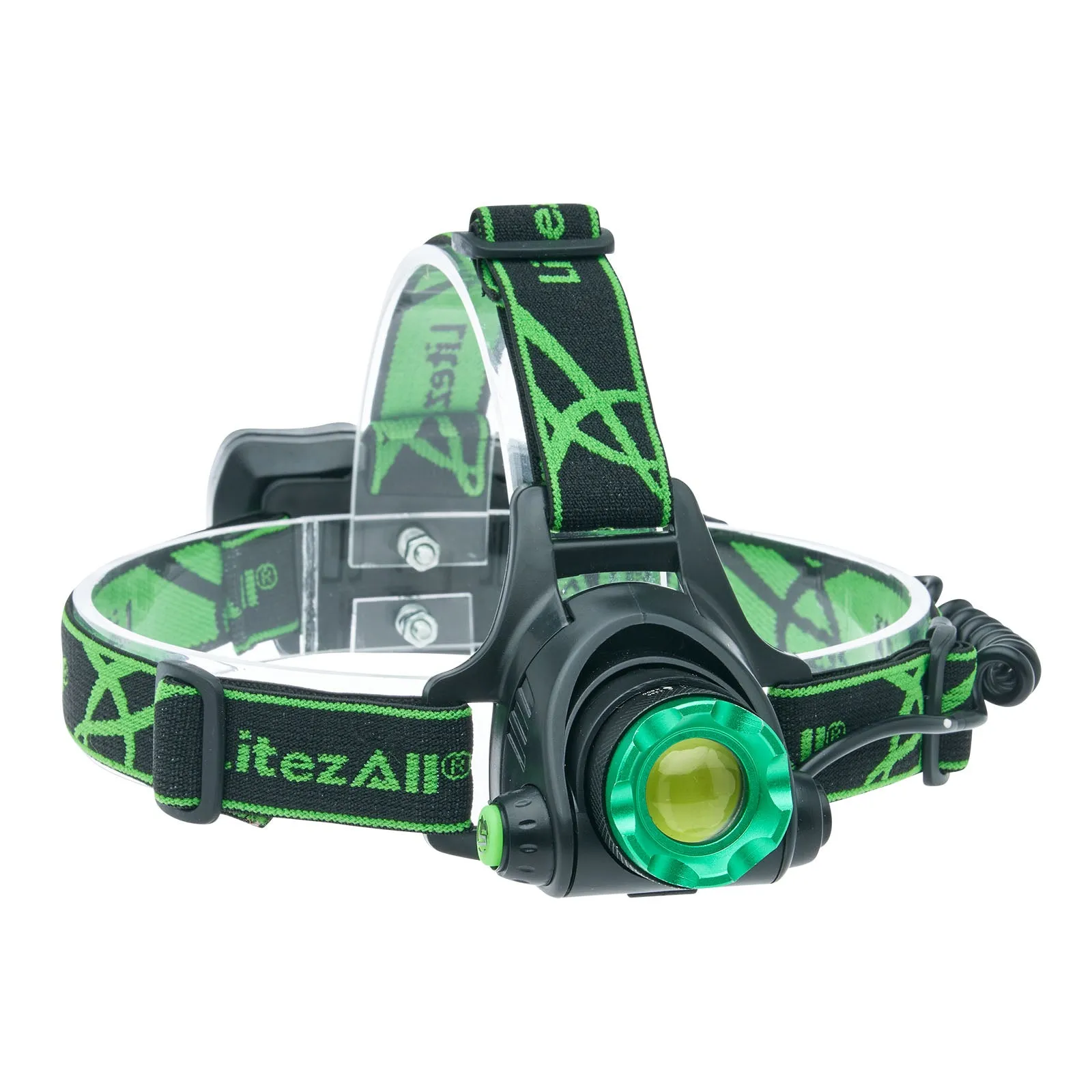 LitezAll Rechargeable 1300 Lumen Head Lamp