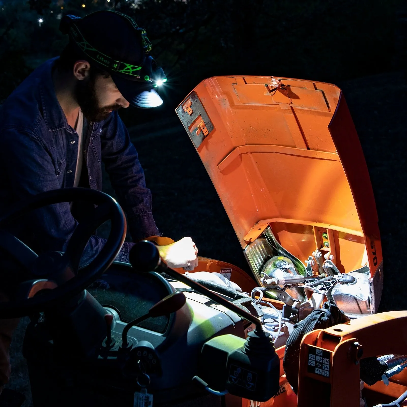 LitezAll Rechargeable 1300 Lumen Head Lamp
