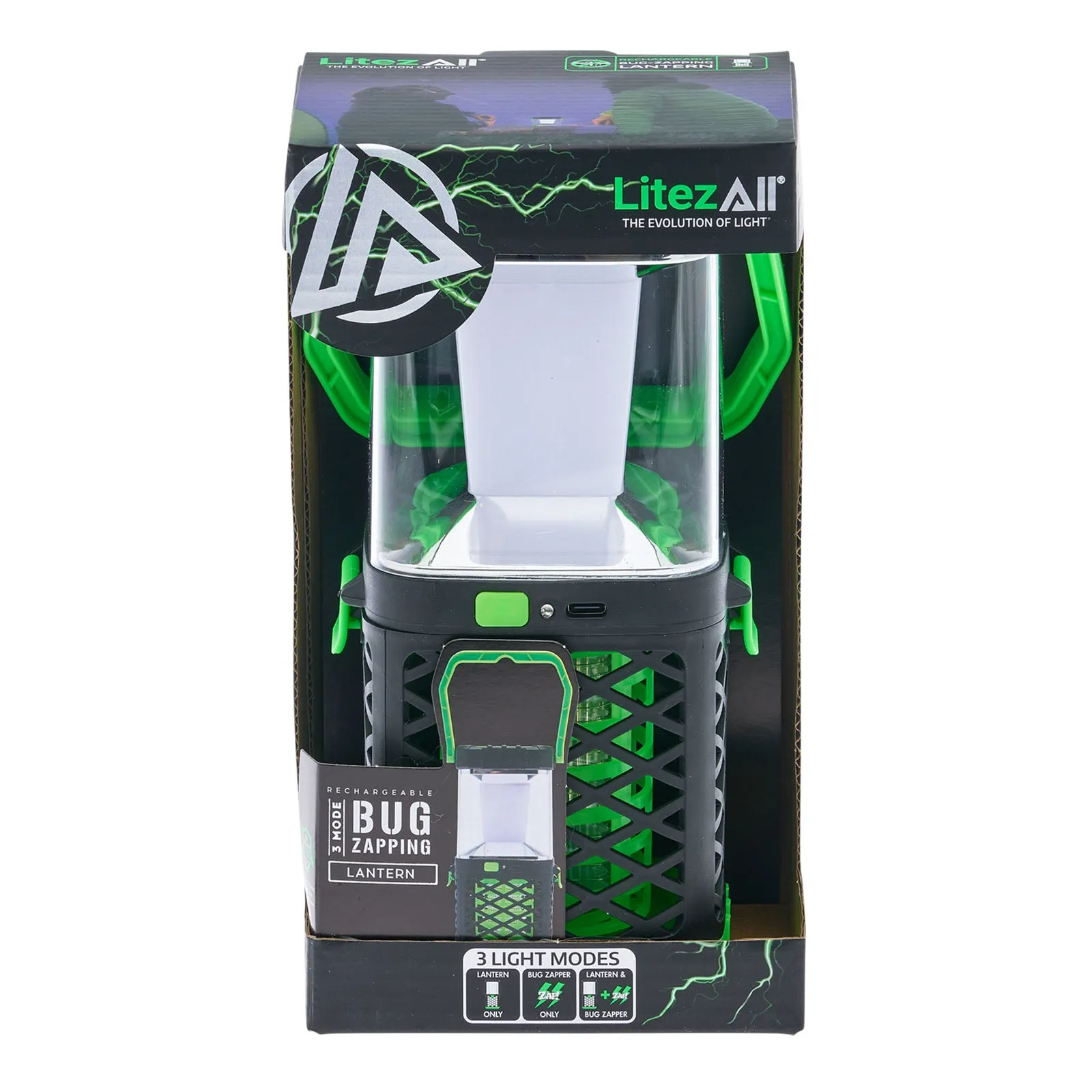 LitezAll Rechargeable Bug Zapper Lantern