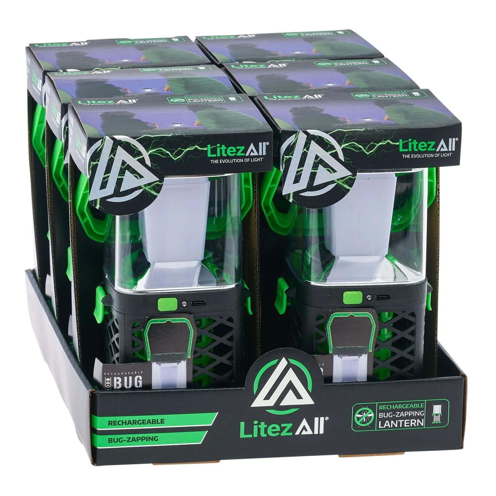 LitezAll Rechargeable Bug Zapper Lantern