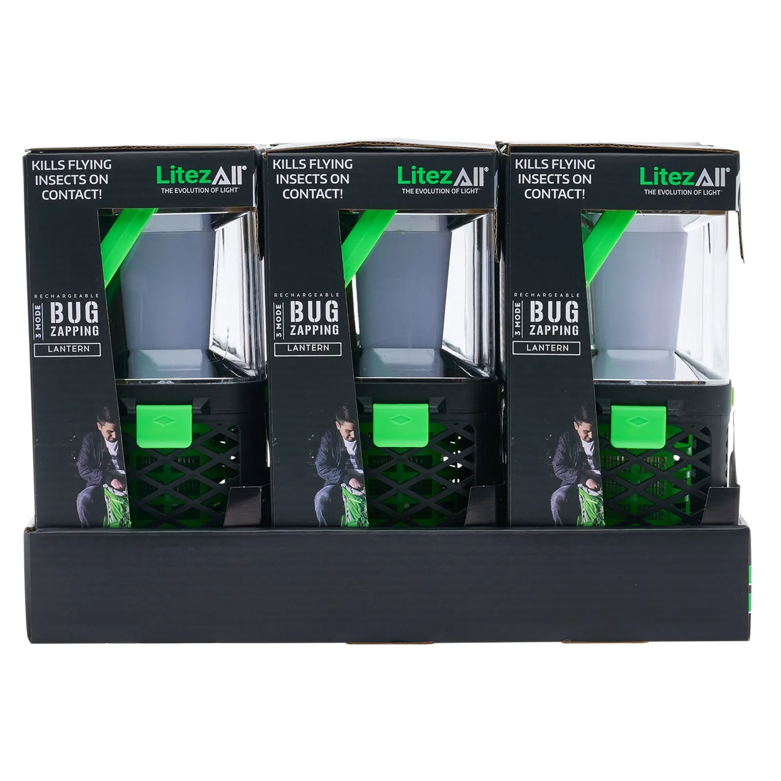 LitezAll Rechargeable Bug Zapper Lantern