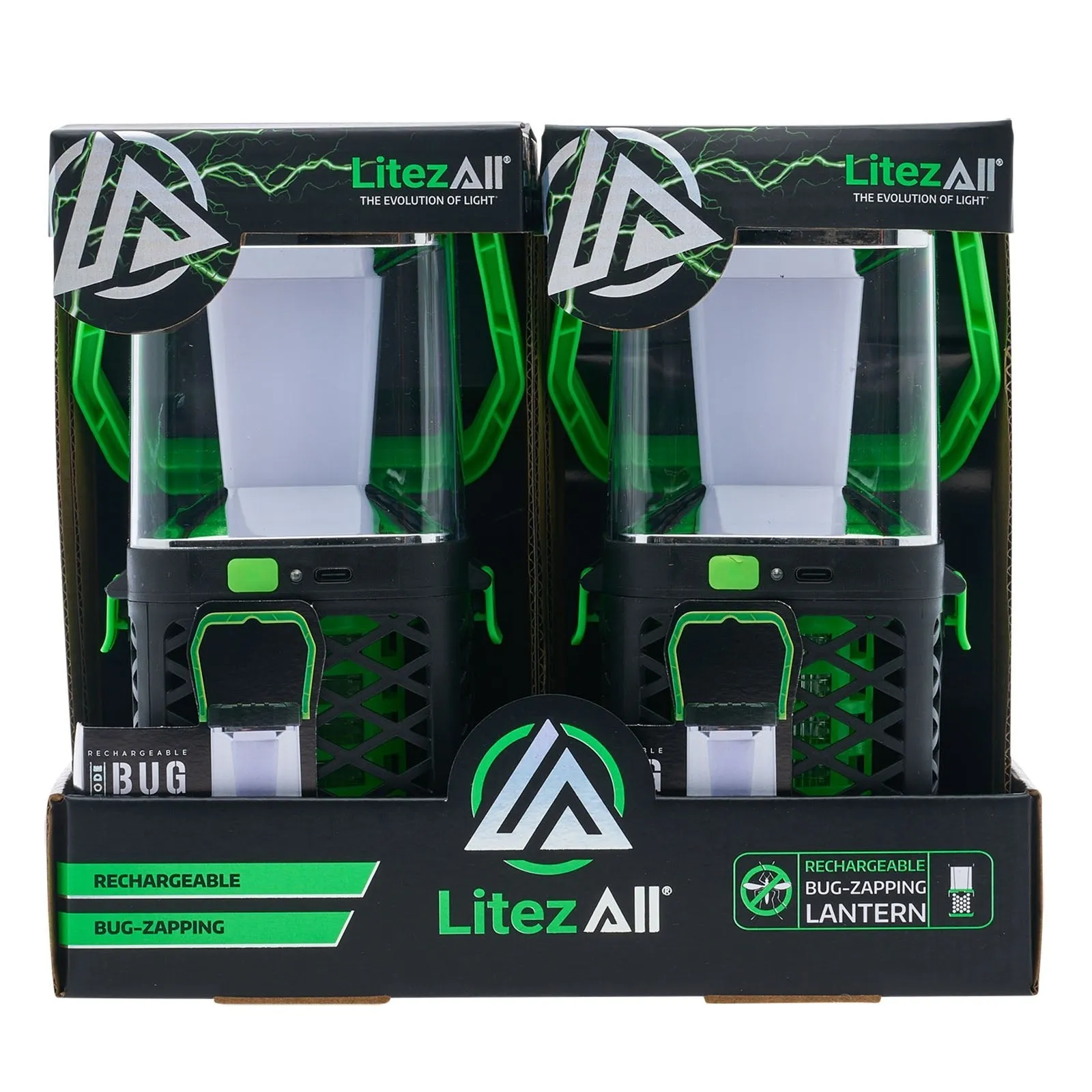 LitezAll Rechargeable Bug Zapper Lantern