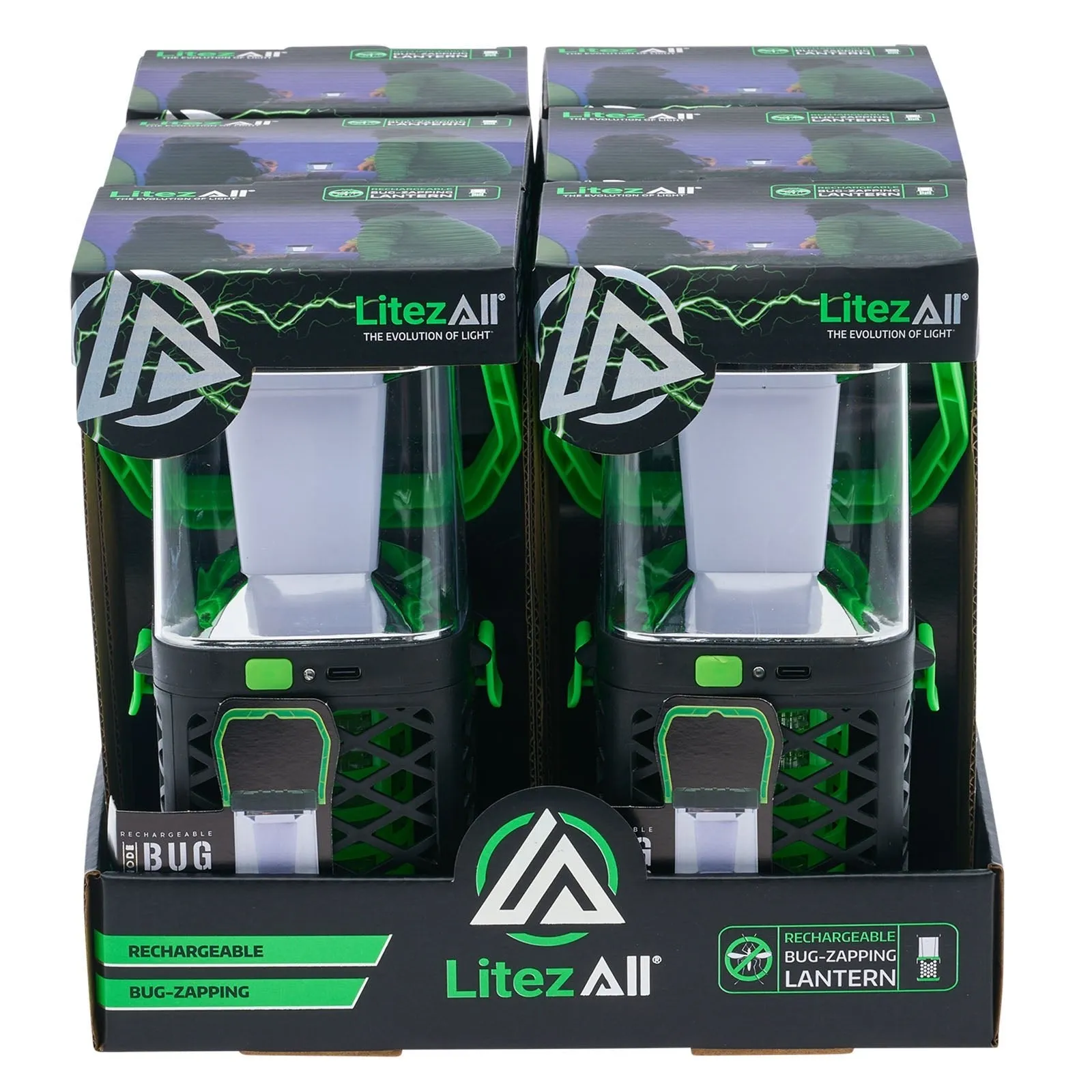 LitezAll Rechargeable Bug Zapper Lantern