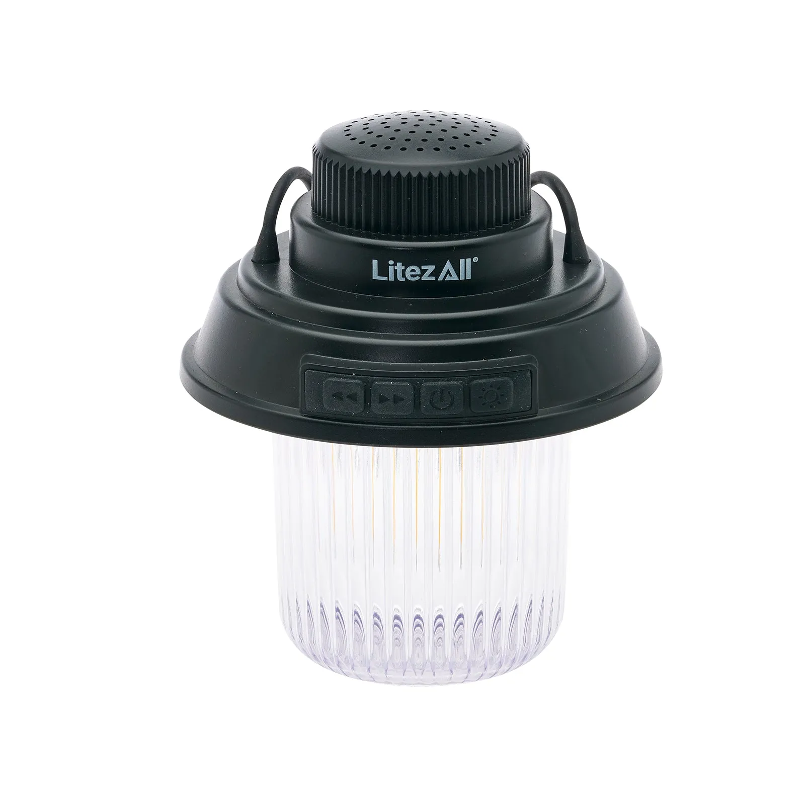 LitezAll Rechargeable Mini Camping Lantern with Bluetooth Speaker