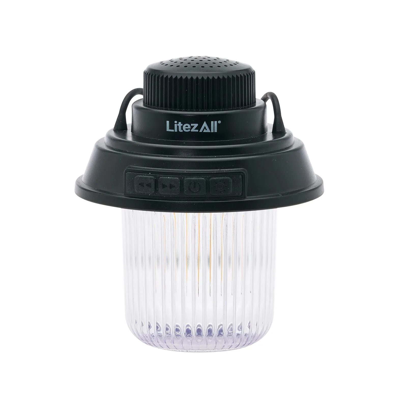 LitezAll Rechargeable Mini Camping Lantern with Bluetooth Speaker