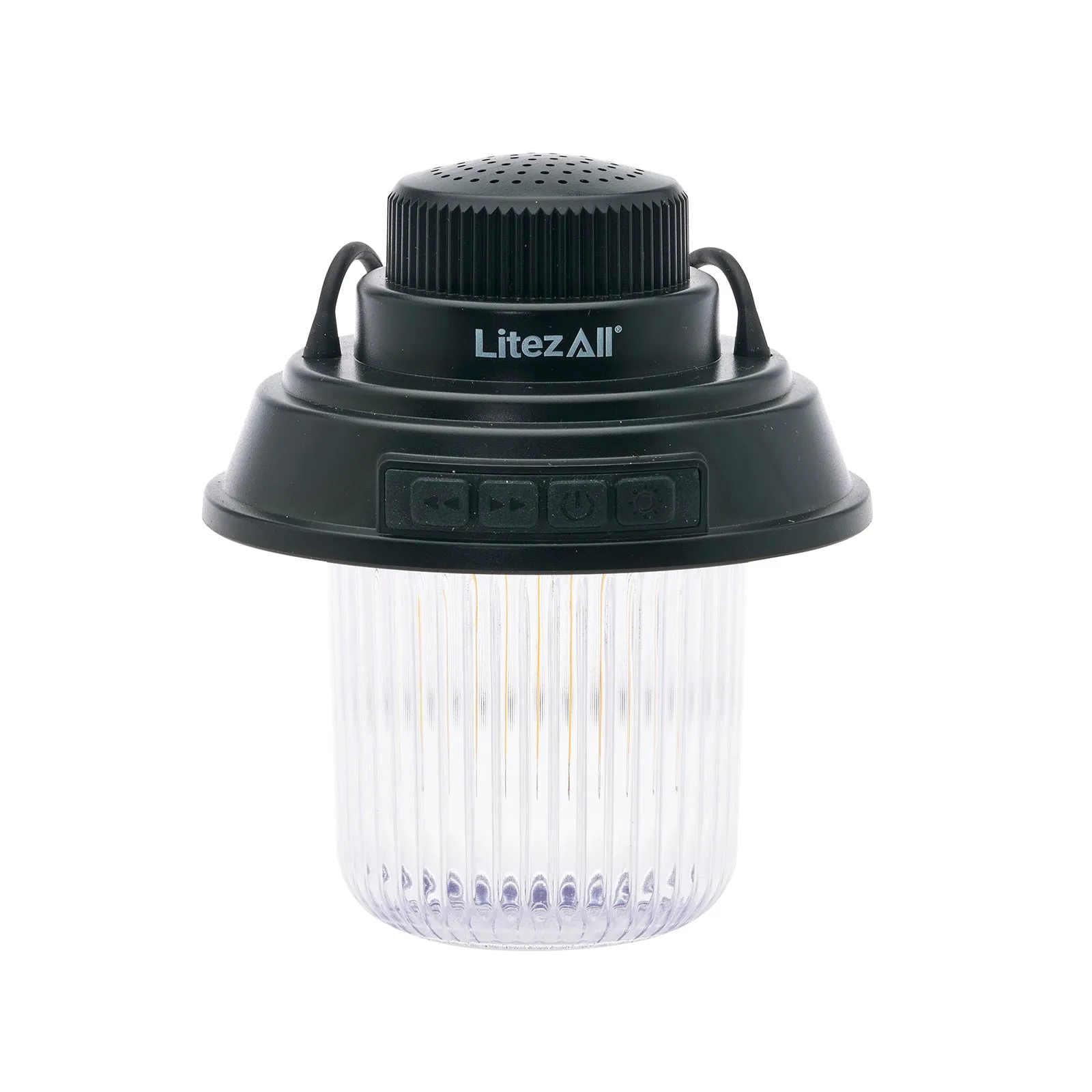 LitezAll Rechargeable Mini Camping Lantern with Bluetooth Speaker