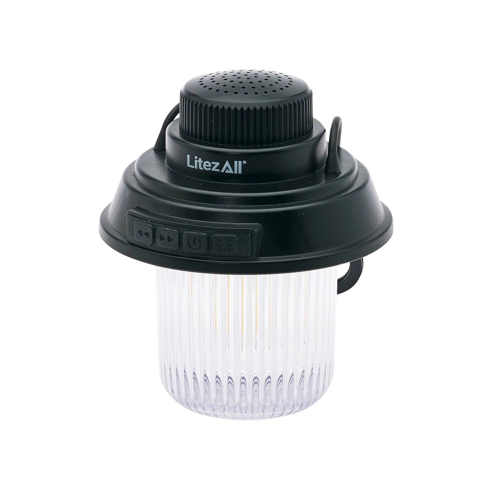 LitezAll Rechargeable Mini Camping Lantern with Bluetooth Speaker