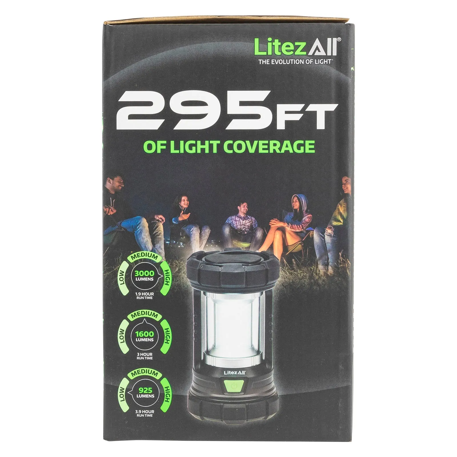 LitezAll Rechargeable Nearly Invincible 3000 Lumen Lantern