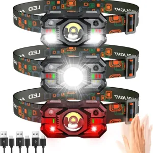 LumeGear Pro Rechargeable Headlamp