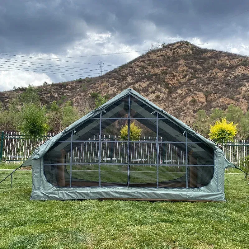 Luxury Giant Inflatable Tent - Extra-Large 8-Person Waterproof Camping Shelter