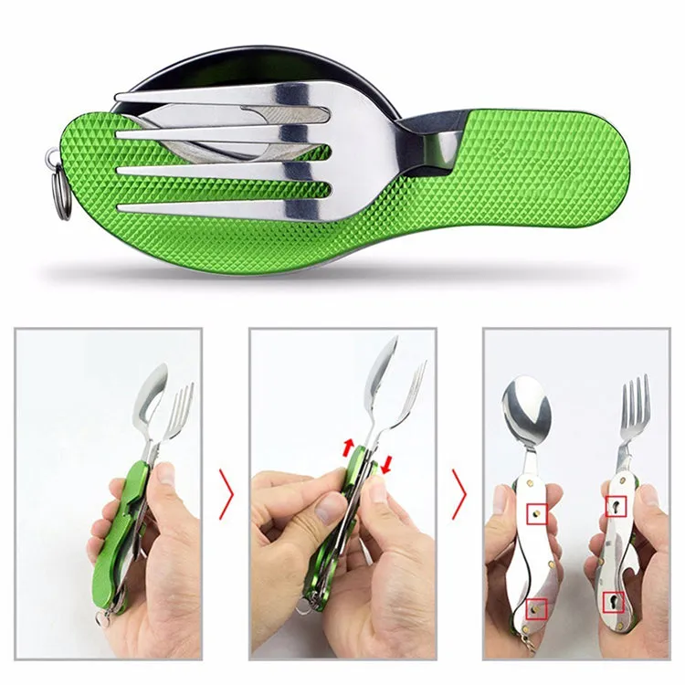 MANASLU - 4 In 1 Folding Cutlery