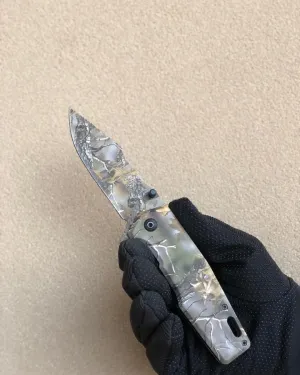 Massive markdown Knife Pocket Voice-controlled Mini Folding