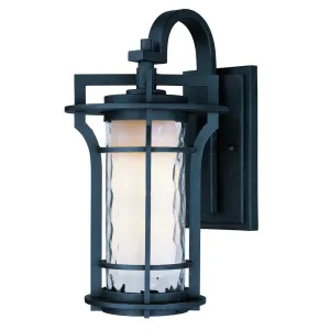 Maxim Lighting OAKVILLE LED E26 65786WGBO Exterior Country Rustic - Black