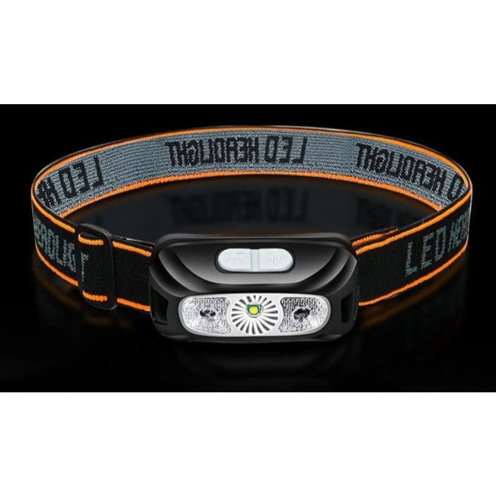 Mini Rechargeable Powerful Sensor Headlamp Fishing Camping Usb Head Flashlight Cob Led Head Light Torch Headlights Front Lantern