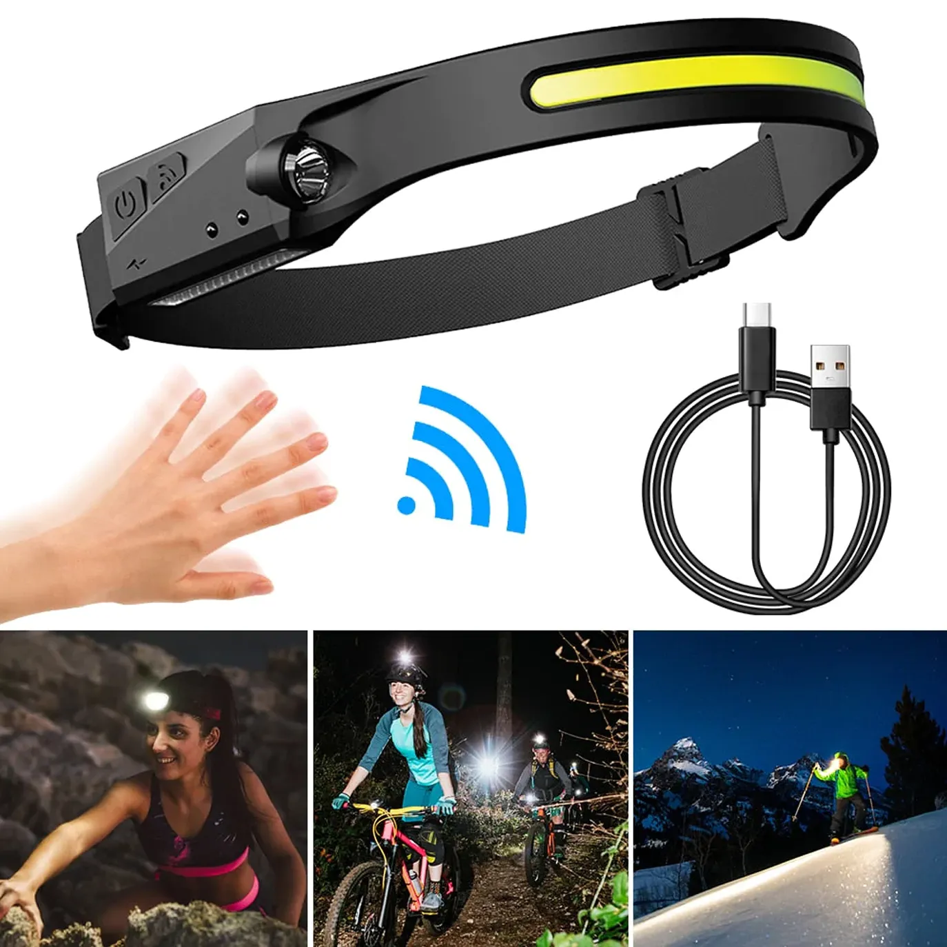 Motion Sensor Headlamp