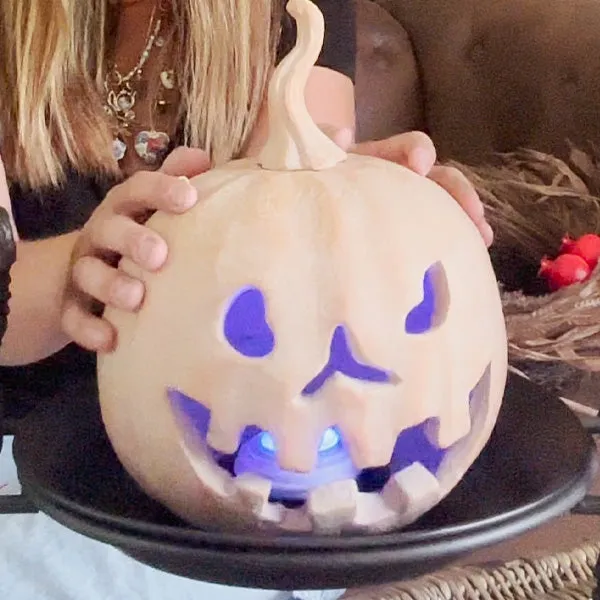 Multi-color LED Jack-O-Lantern With Bracket Option | Our "Fall" Signs Of The Seasons Edition