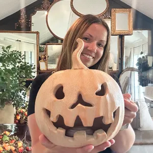 Multi-color LED Jack-O-Lantern With Bracket Option | Our "Fall" Signs Of The Seasons Edition