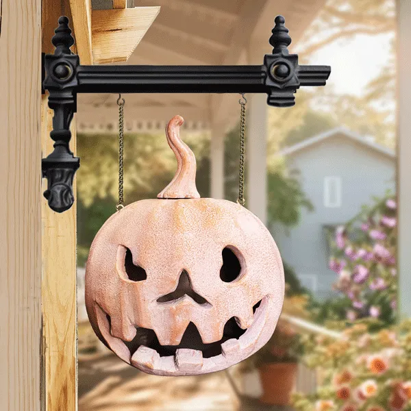 Multi-color LED Jack-O-Lantern With Bracket Option | Our "Fall" Signs Of The Seasons Edition